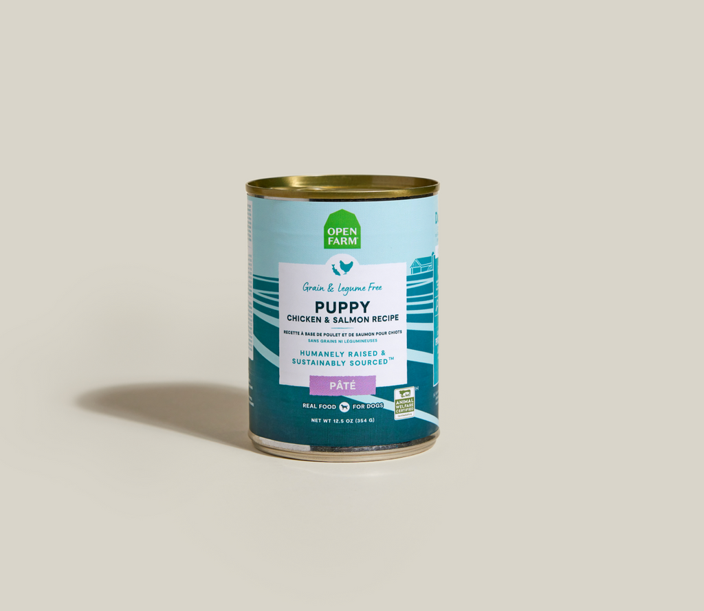 Chicken & Salmon Puppy Pâté – Grain-Free Wet Dog Food with DHA