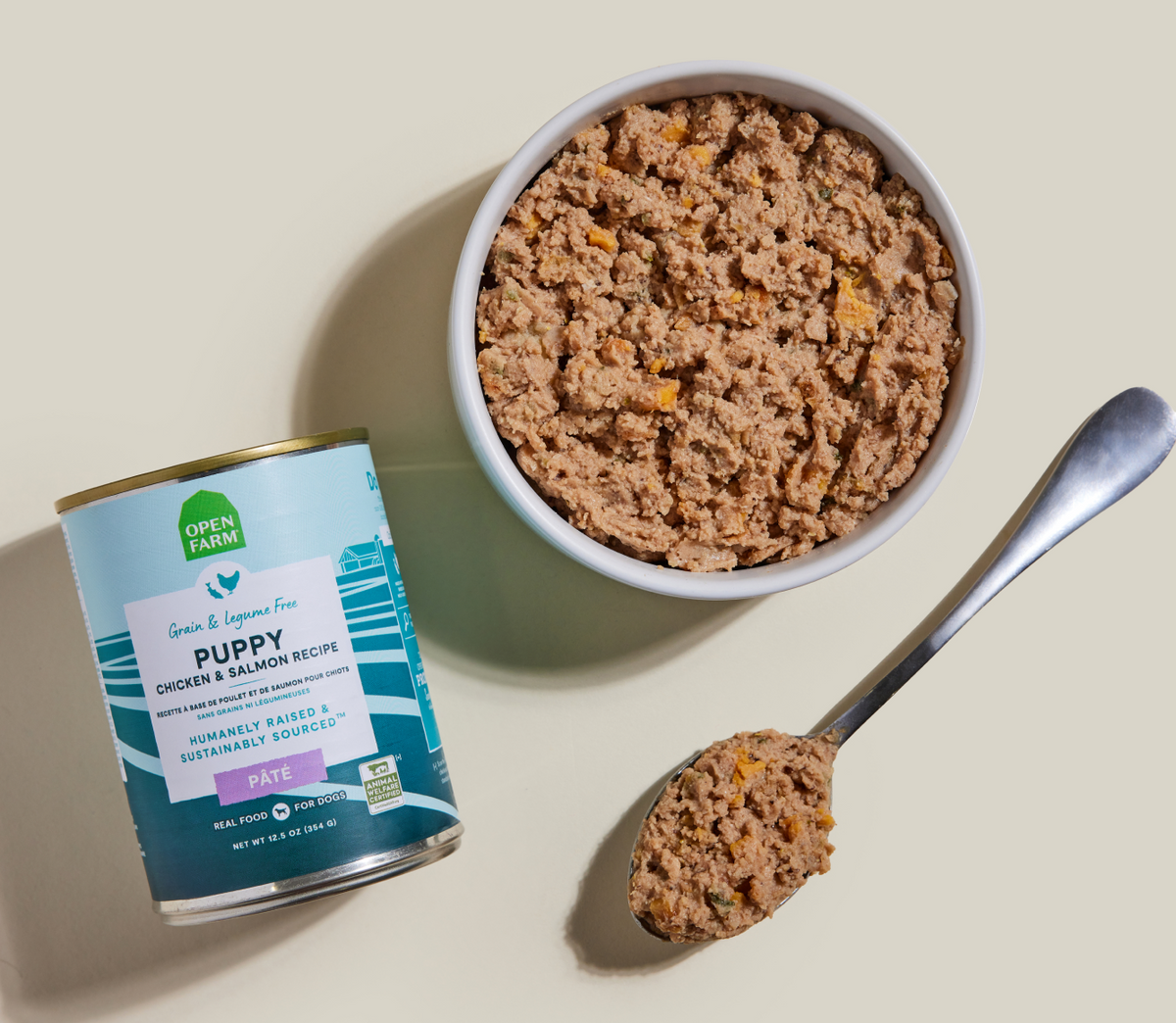 Chicken & Salmon Puppy Pâté – Grain-Free Wet Dog Food with DHA