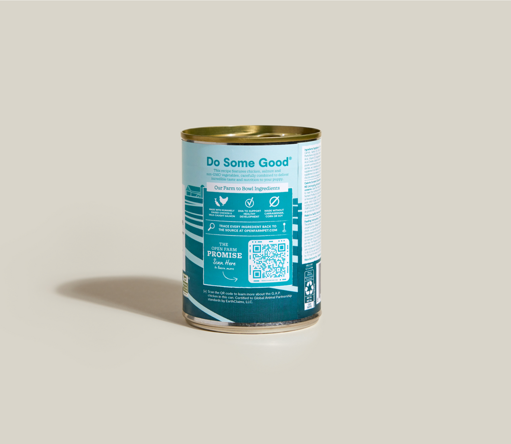 Chicken & Salmon Puppy Pâté – Grain-Free Wet Dog Food with DHA