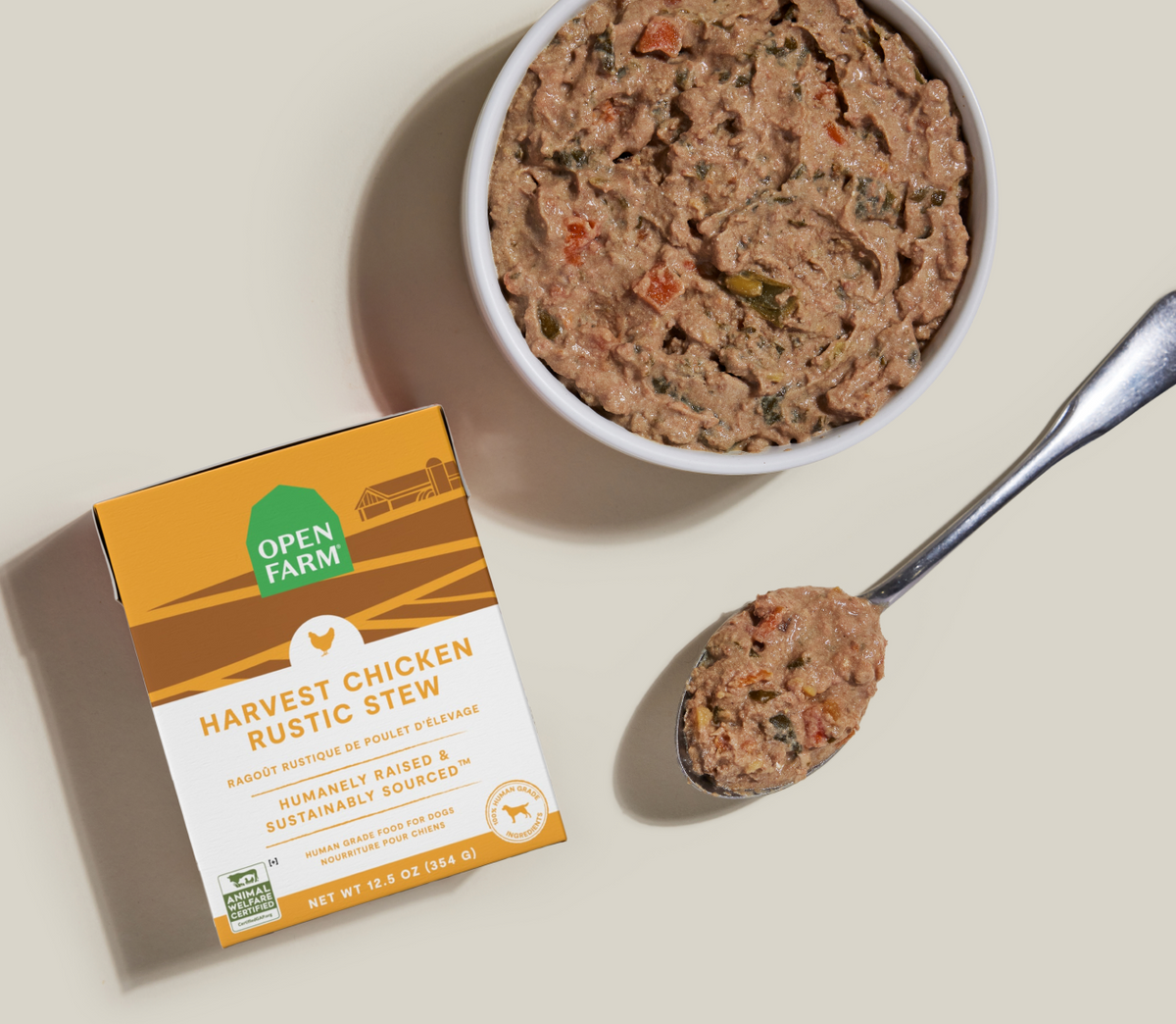 Chicken Wet Dog Food Stew - Human-Grade Grain-Free Kettle-Cooked Chunks