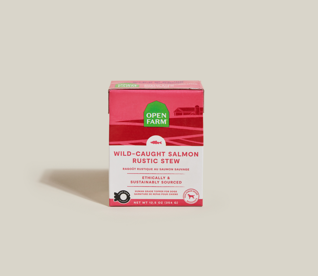Wild-Caught Salmon Grain-Free Wet Dog Food Stew - Ocean Wise Meal Topper