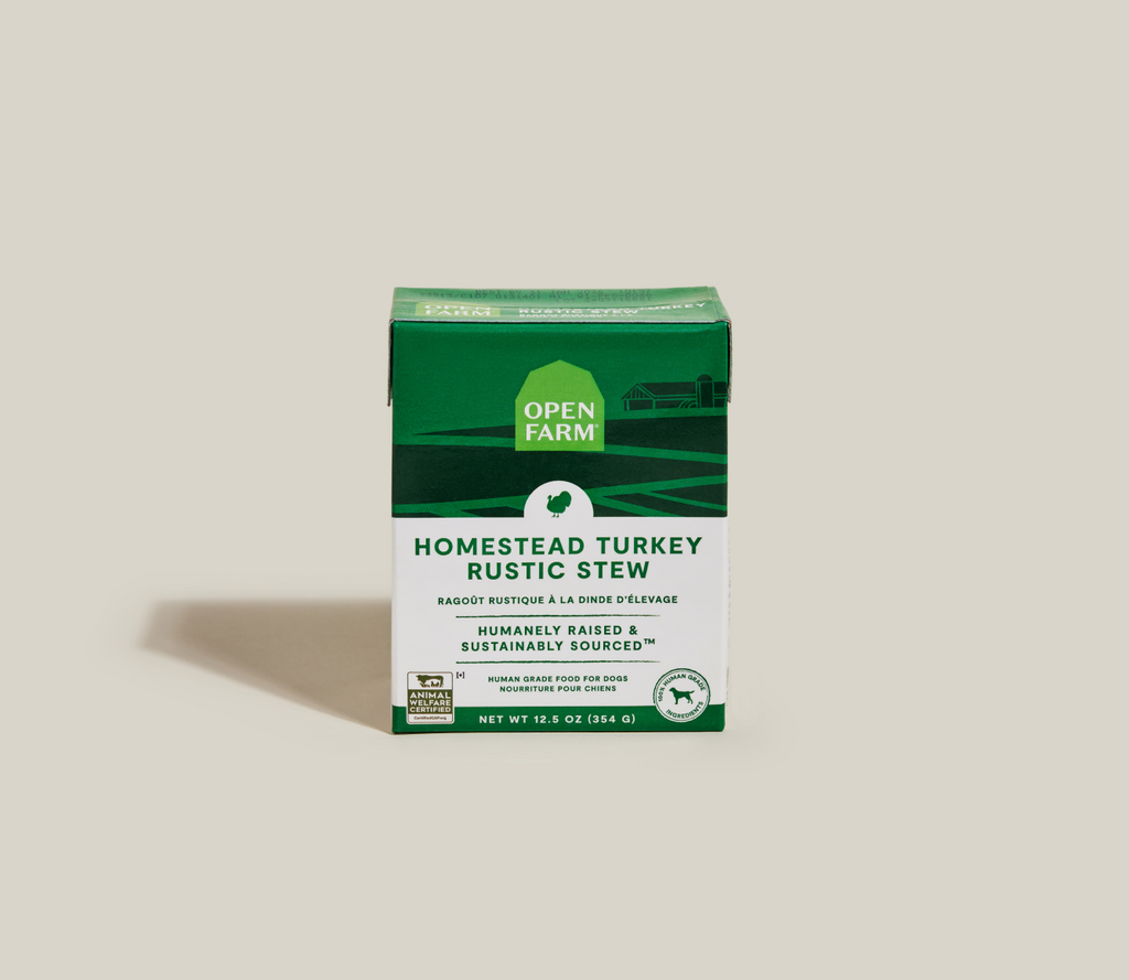 Homestead Turkey Rustic Stew – Grain-Free Wet Dog Food, Complete Meal