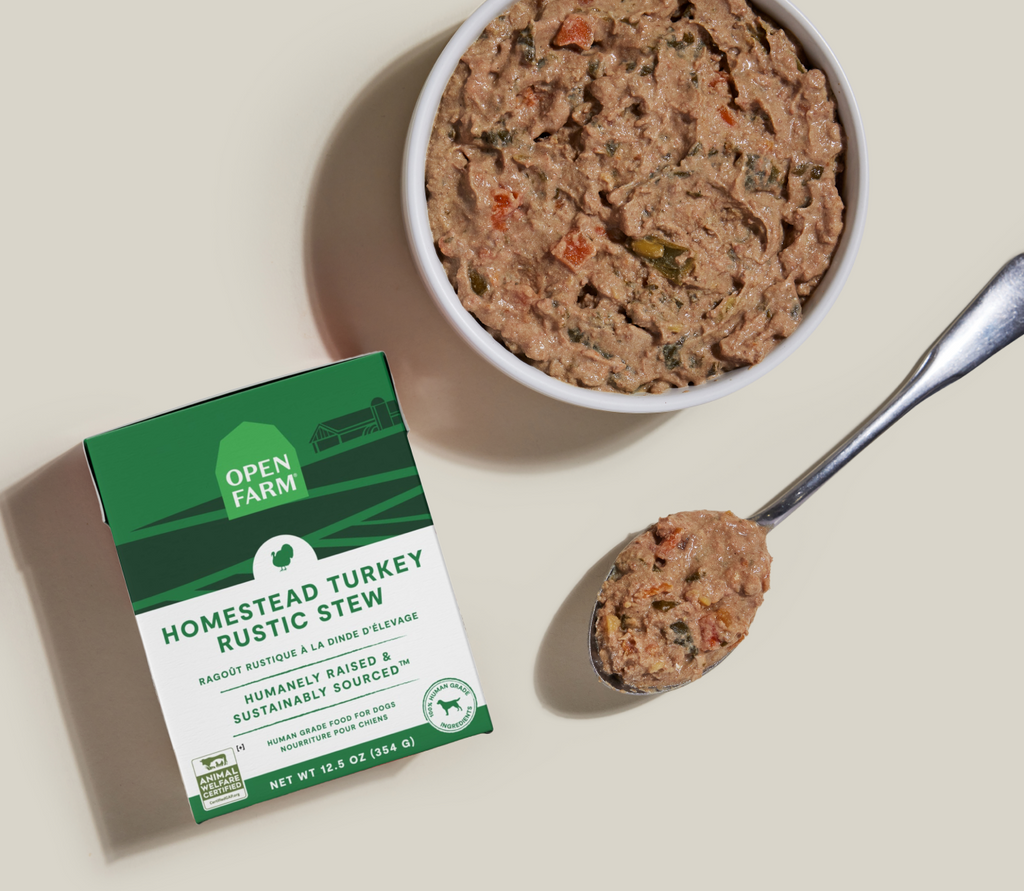 Homestead Turkey Rustic Stew – Grain-Free Wet Dog Food, Complete Meal