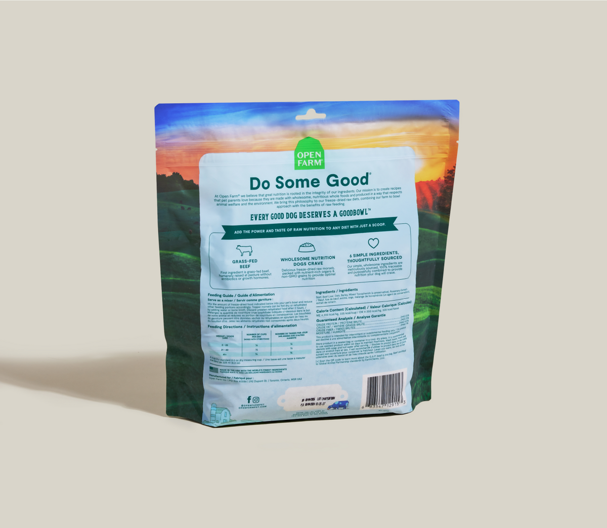 Grass-Fed Beef Freeze-Dried Raw Morsel Topper – 6-Ingredient Dog Mixer