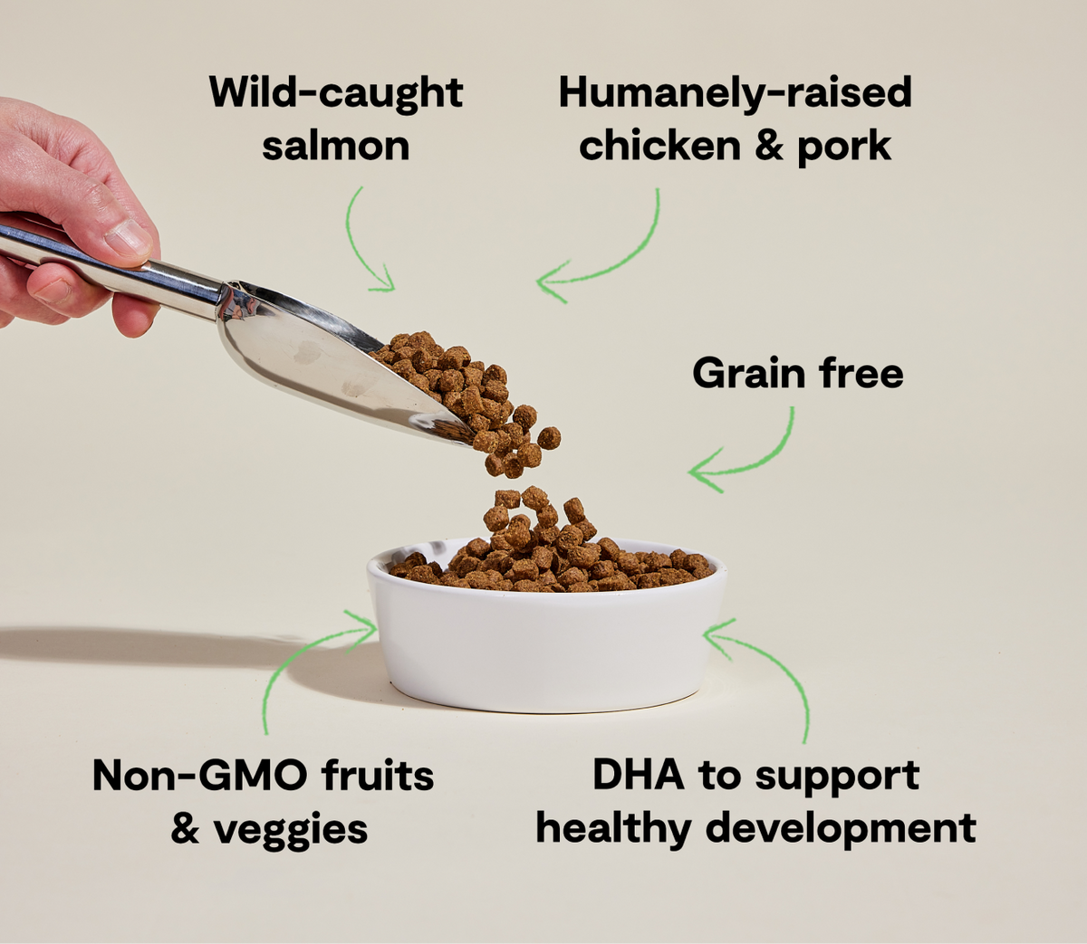 Grain-Free Salmon & Chicken Puppy Kibble – Immune & Skin Support