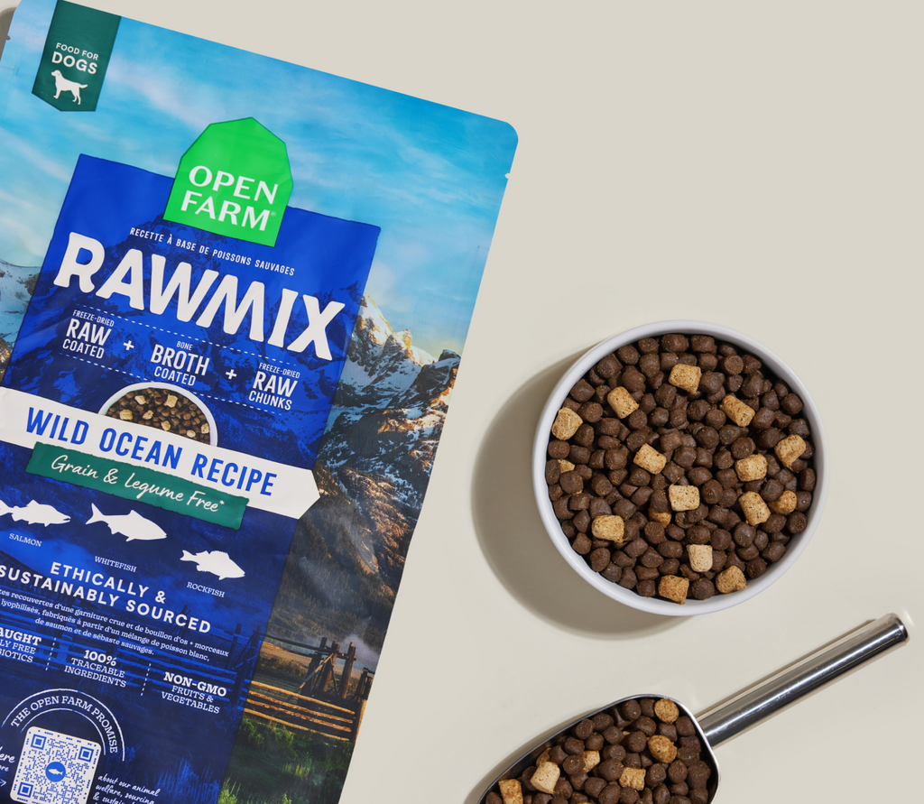Grain-Free Wild Whitefish, Salmon & Rockfish Raw-Coated Dog Kibble