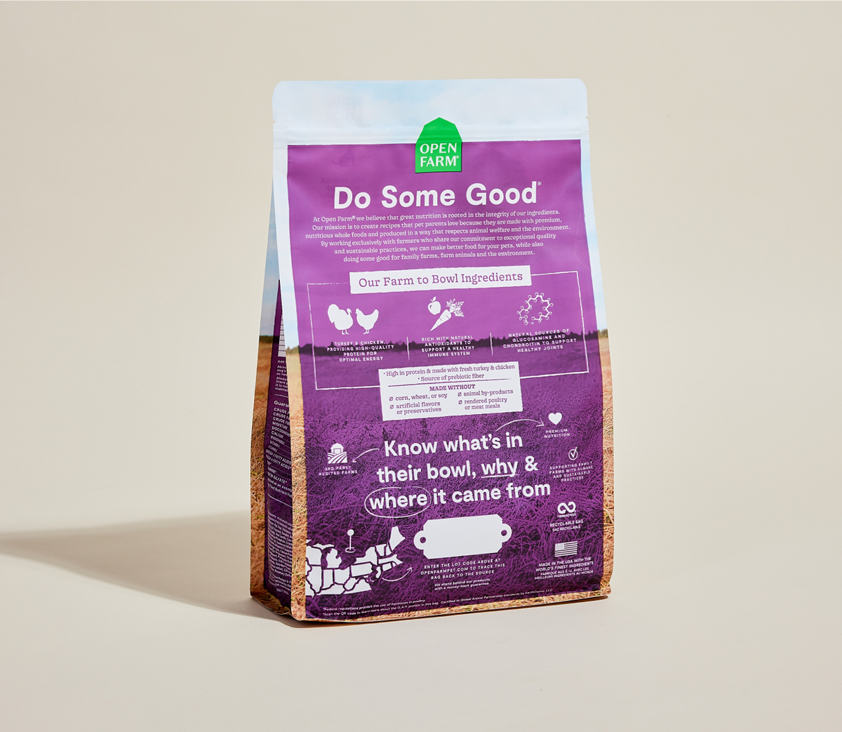 Grain-Free Senior Dog Kibble – Chicken, Turkey & Mussel Joint Support