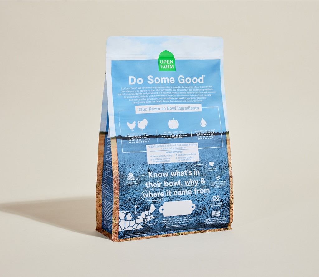 Small-Breed Grain-Free High-Protein Dog Kibble – Chicken & Turkey Bites