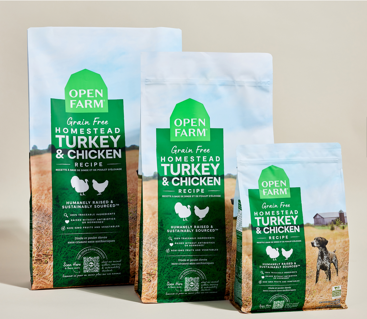 Turkey & Chicken Grain-Free Dry Dog Kibble – Complete Everyday Nutrition