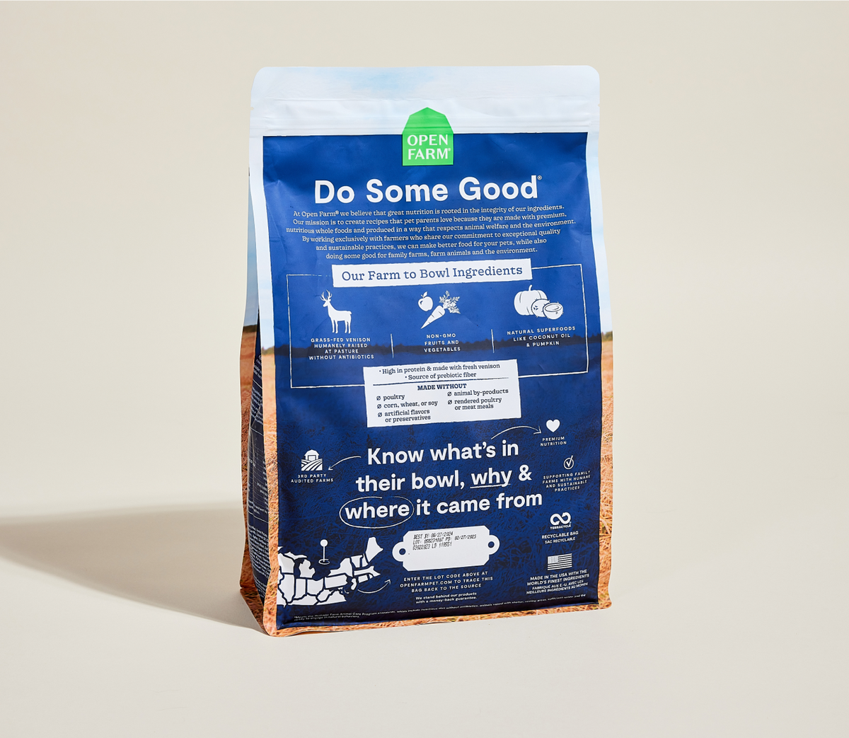 Novel-Protein Venison Dry Dog Kibble – Grain-Free New Zealand Recipe