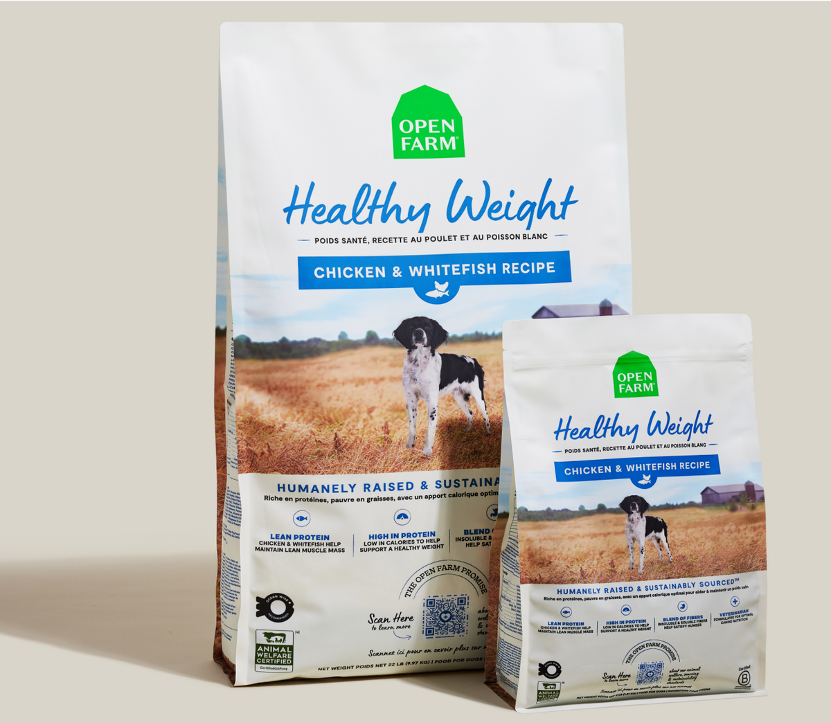 Vet-Formulated Chicken & Whitefish Dog Kibble – Healthy Weight, Low-Calorie