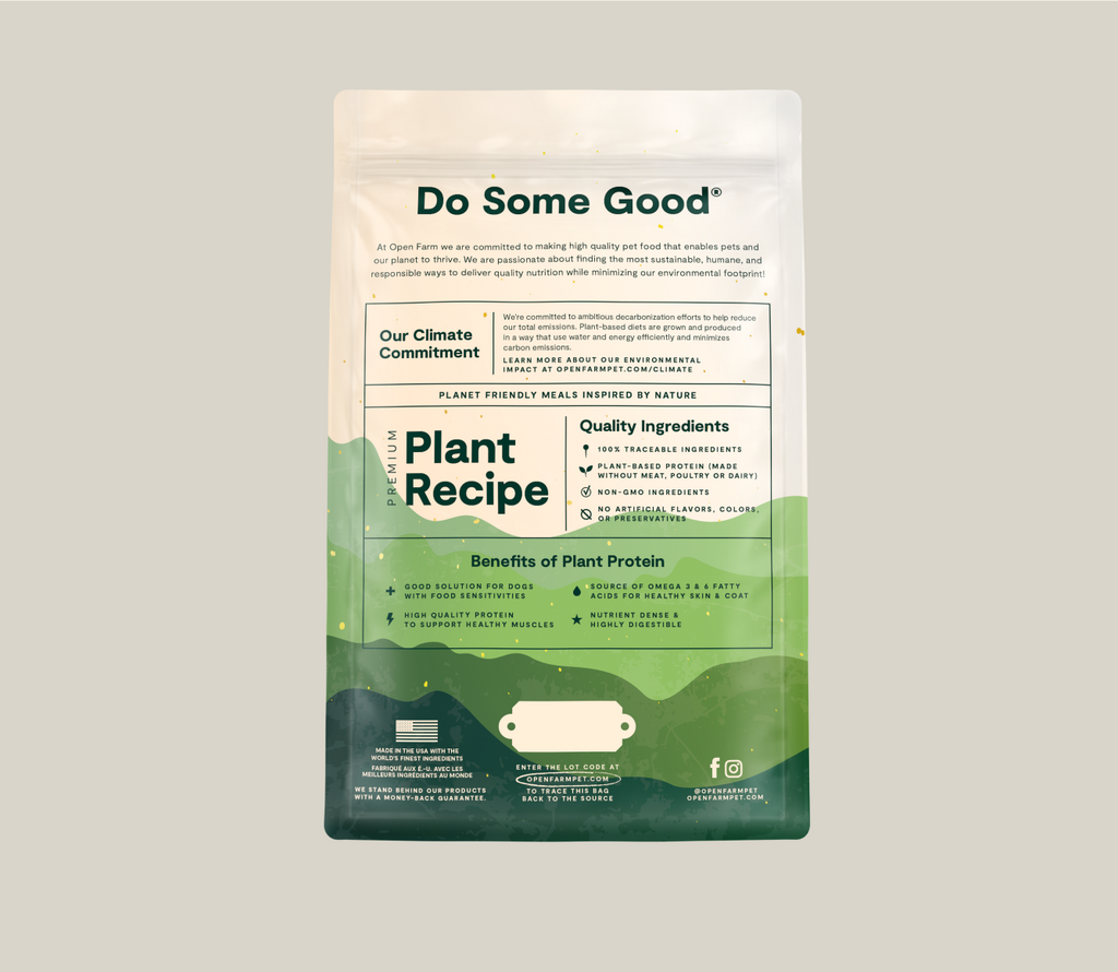 Plant-Based Ancient Grain Dog Kibble – Vegan, Non-GMO, Complete Nutrition
