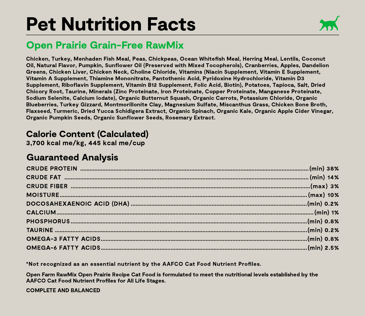 Chicken & Turkey Grain-Free Raw-Coated Cat Kibble – Freeze-Dried Bites