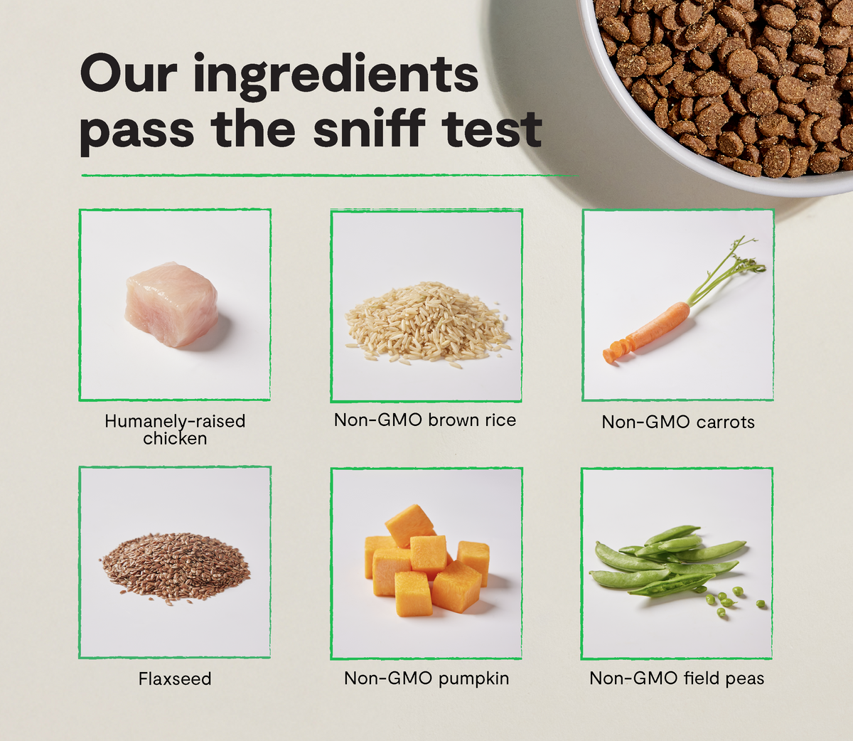 Harvest Chicken & Brown Rice Dry Cat Kibble – Antibiotic-Free Protein