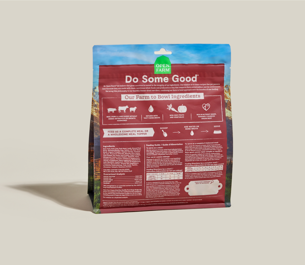 Front Range Multi-Meat Freeze-Dried Raw Morsels – Beef, Pork & Lamb Dog Food