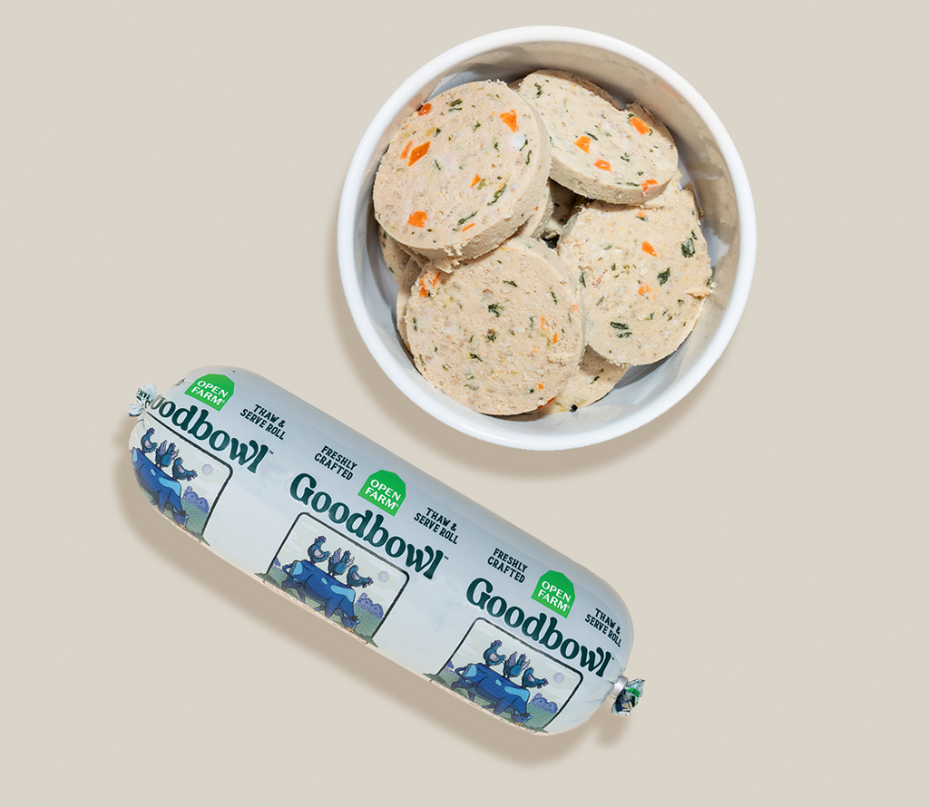 Slice-and-Serve Chicken & Grass-Fed Beef Frozen Fresh Dog Food Roll