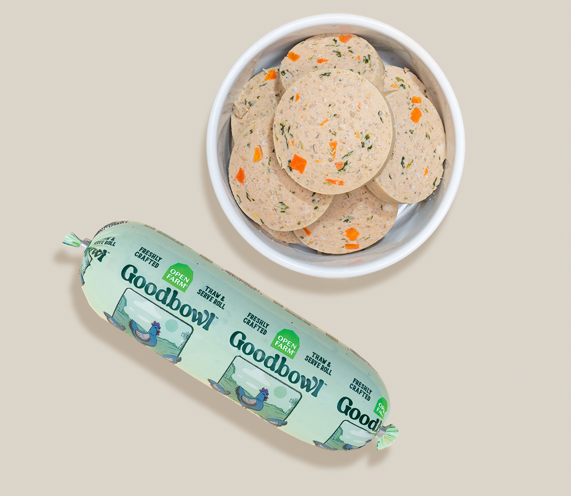 Freshly Crafted Chicken Roll – Gently Cooked Frozen Dog Food, Slice & Serve