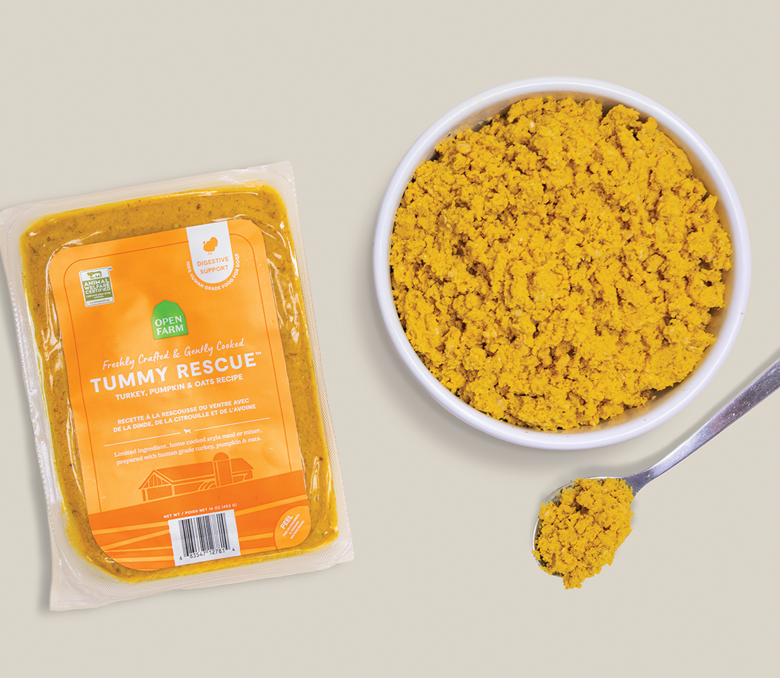 Tummy Rescue Gently Cooked Frozen Dog Food – Turkey Limited-Ingredient