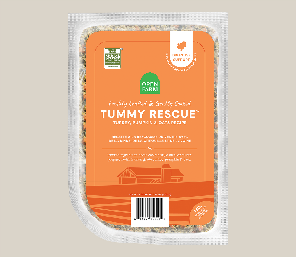 Tummy Rescue Gently Cooked Frozen Dog Food – Turkey Limited-Ingredient
