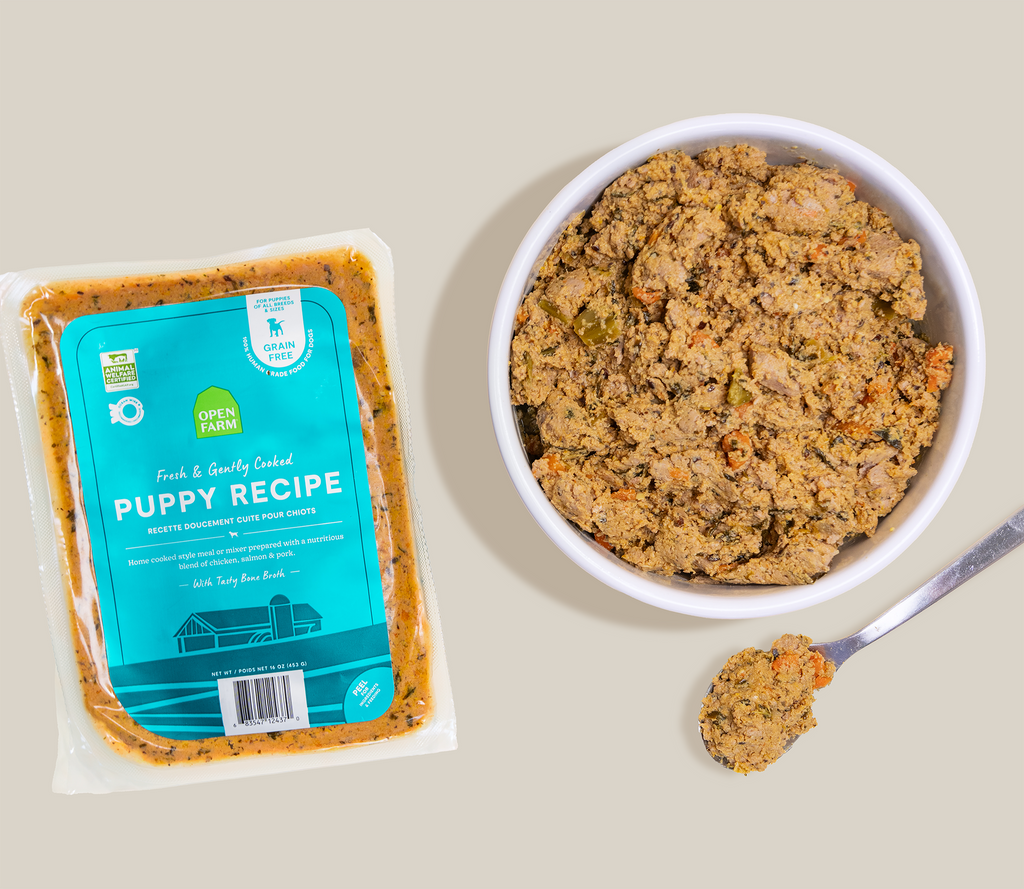 Grain-Free Freshly Crafted Puppy Food – Human-Grade Gently Cooked Recipe