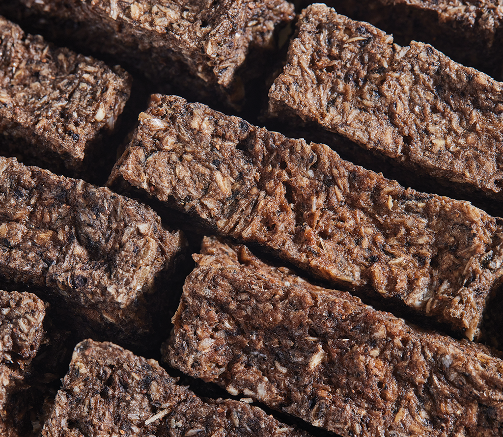Air-Dried Pollock & Blueberry Dog Treat Bars – 2-Ingredient, Omega-3 Rich