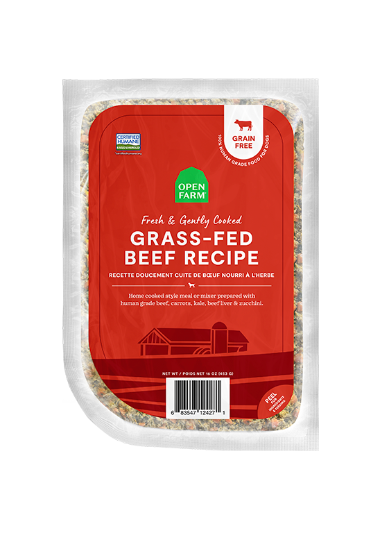 Grass-Fed Beef & Salmon Gently Cooked Frozen Dog Food Variety Pack