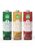 Collagen Bone Broth Trio for Dogs – Turkey, Chicken & Grass-Fed Beef