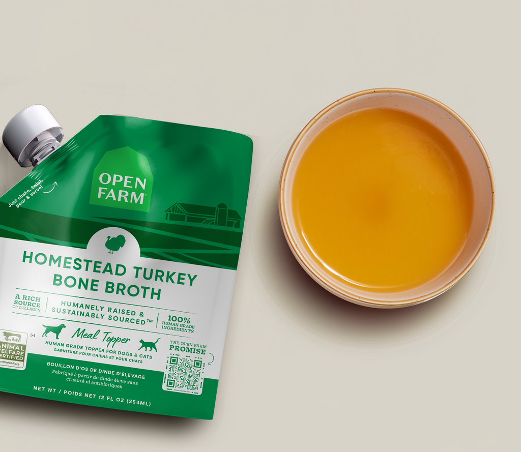 Turkey Bone Broth Food Topper for Cats - Collagen-Rich Hydration Boost
