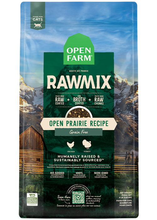 Cat RawMix Plus Bundle – Grain-Free Kibble, Wet Stew & Turkey Broth