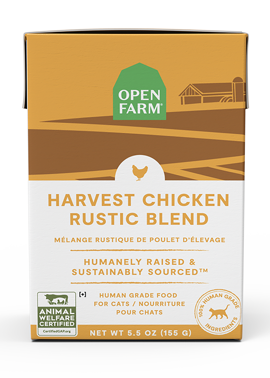 Chicken & Dandelion Greens Rustic Blend – Grain-Free Wet Cat Food