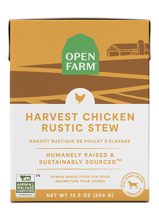 Chicken Wet Dog Food Stew - Human-Grade Grain-Free Kettle-Cooked Chunks
