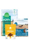 New Puppy Starter Bundle – Kibble, Freeze-Dried Raw & Training Treats