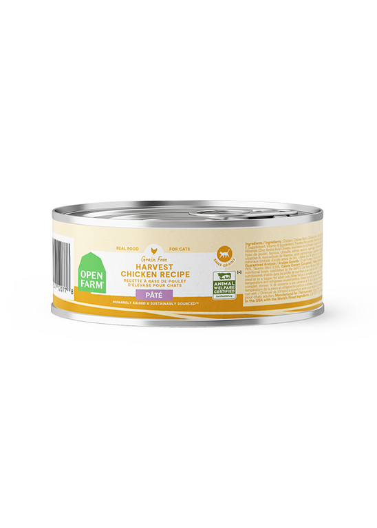 Humanely Raised Chicken Grain-Free Pâté – Complete Wet Cat Food