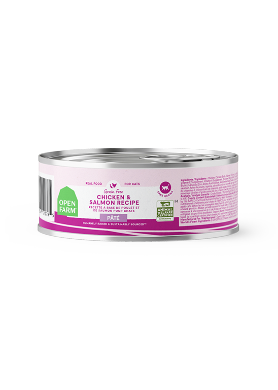 Silky Wet Cat Food Pâté Variety Pack – Chicken & Salmon Flavors