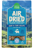 Air-Dried Surf & Turf Dog Food - 90% Salmon & Beef, Jerky-Style Complete Meal