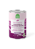 Grain-Free Chicken & Salmon Pate for Dogs - Smooth Broth-Rich Wet Meal
