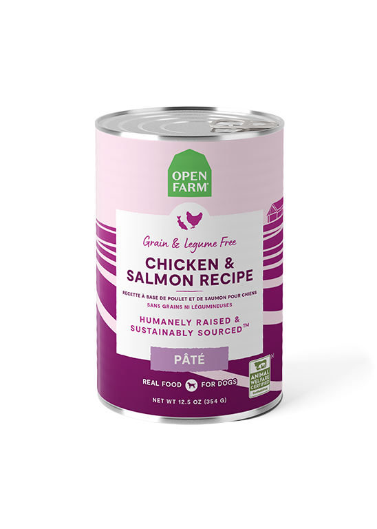Dog Wet Pate Variety Pack - Chicken Beef, Surf & Turf & Chicken Salmon Cans