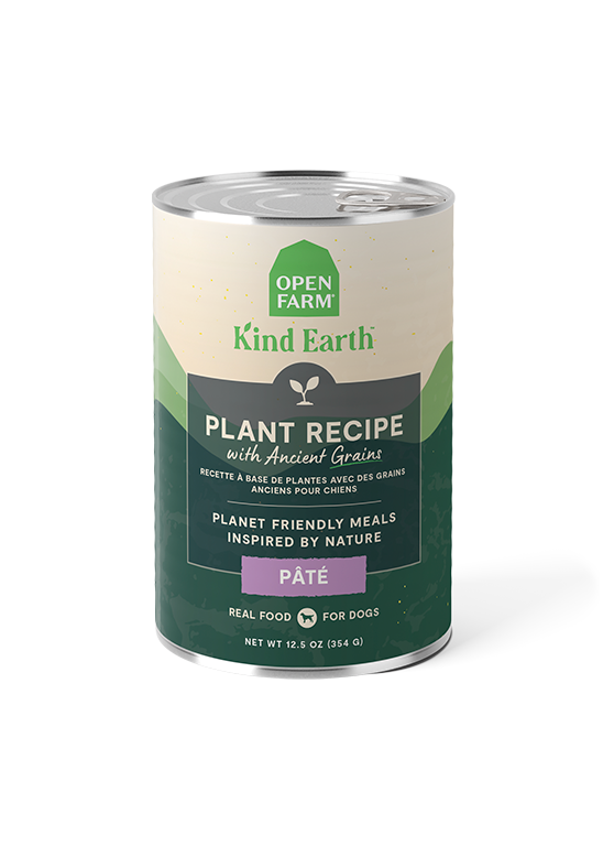 Plant-Based Wet Dog Pate with Ancient Grains - Meat-Free, Complete & Balanced