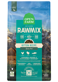 Grain-Free Chicken Turkey Salmon Kitten RawMix Kibble – DHA Raw-Coated