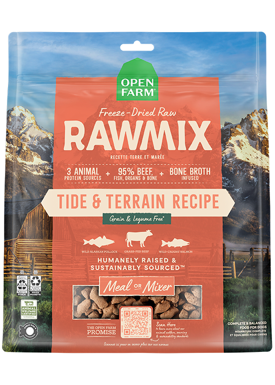 95% Beef & Wild-Caught Pollock Freeze-Dried Raw Dog Food Morsels