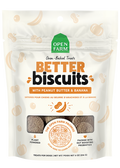 Peanut Butter & Banana Crunchy Dog Biscuits – Probiotic, Oven-Baked Treats