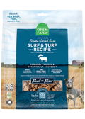 Surf & Turf Freeze-Dried Raw Morsels – Salmon & Beef Grain-Free Dog Food