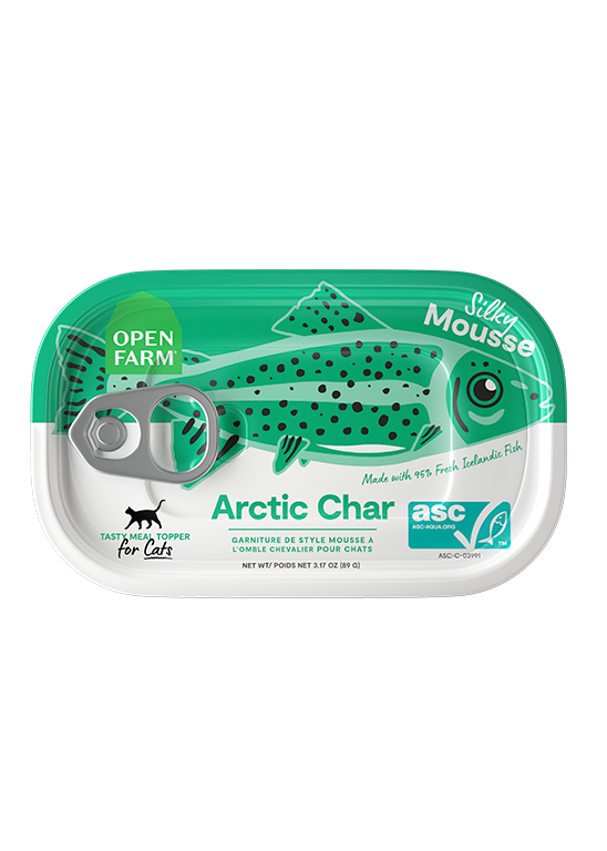 Icelandic Arctic Char Mousse Topper – Grain-Free Wet Food Mixer for Cats