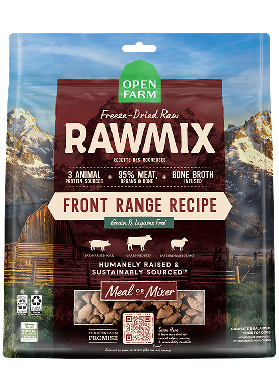 Front Range Multi-Meat Freeze-Dried Raw Morsels – Beef, Pork & Lamb Dog Food