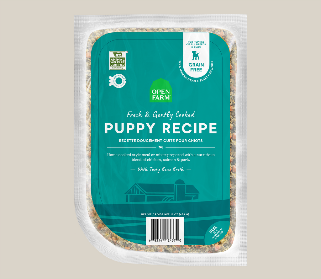 Grain-Free Freshly Crafted Puppy Food – Human-Grade Gently Cooked Recipe