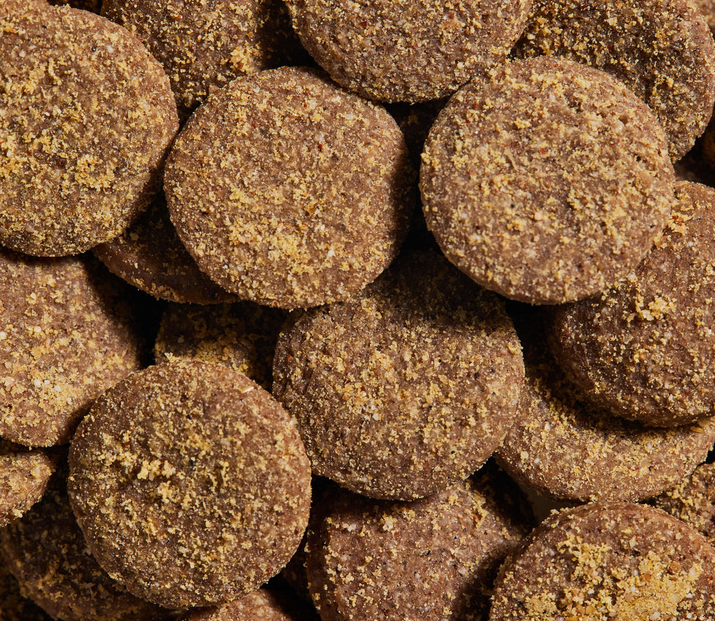 Turkey & Oatmeal Oven-Baked Dog Biscuits – Probiotic Crunchy Rewards