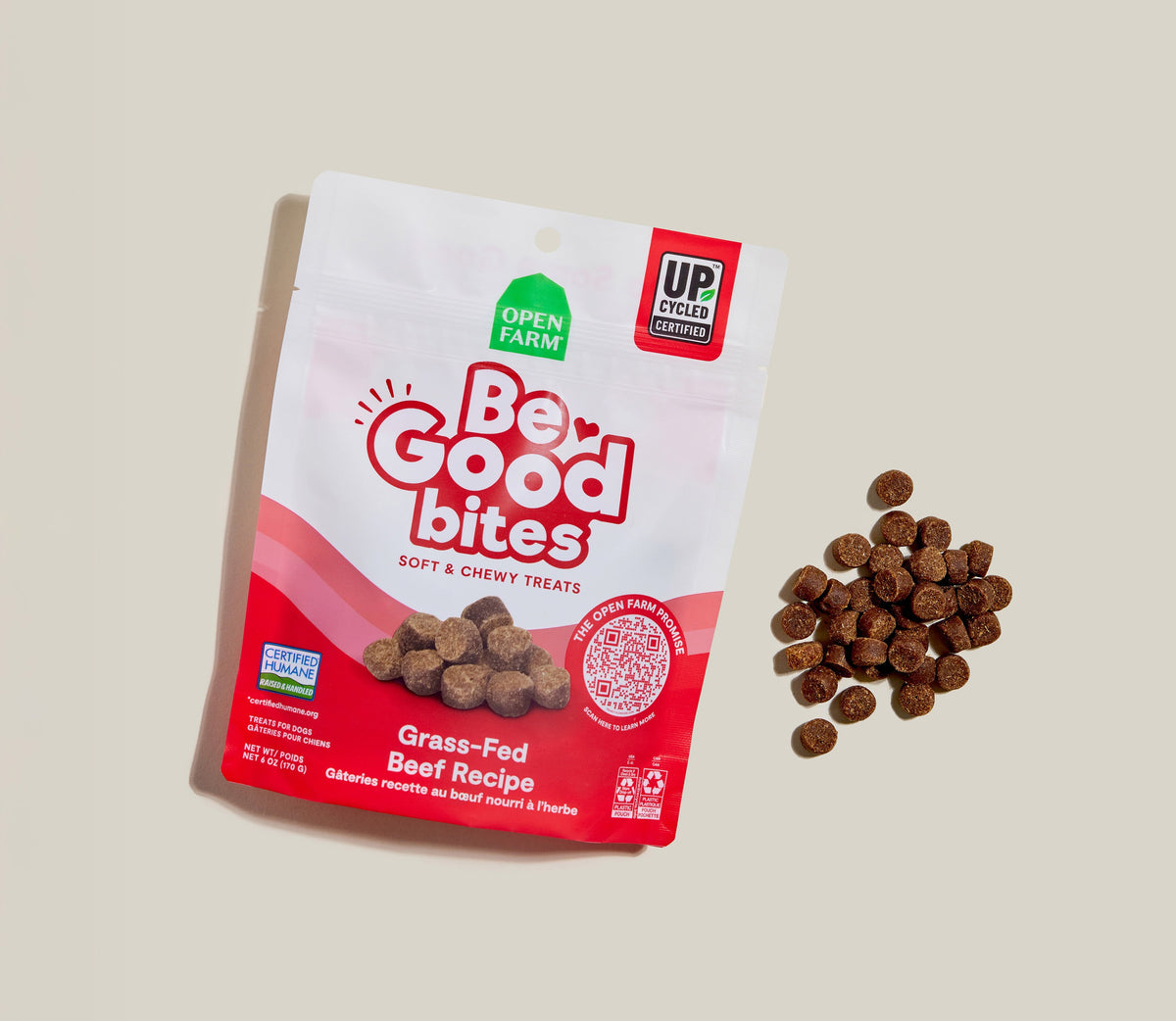 Grass-Fed Beef Soft Training Treats – Non-GMO, Upcycled Dog Bites