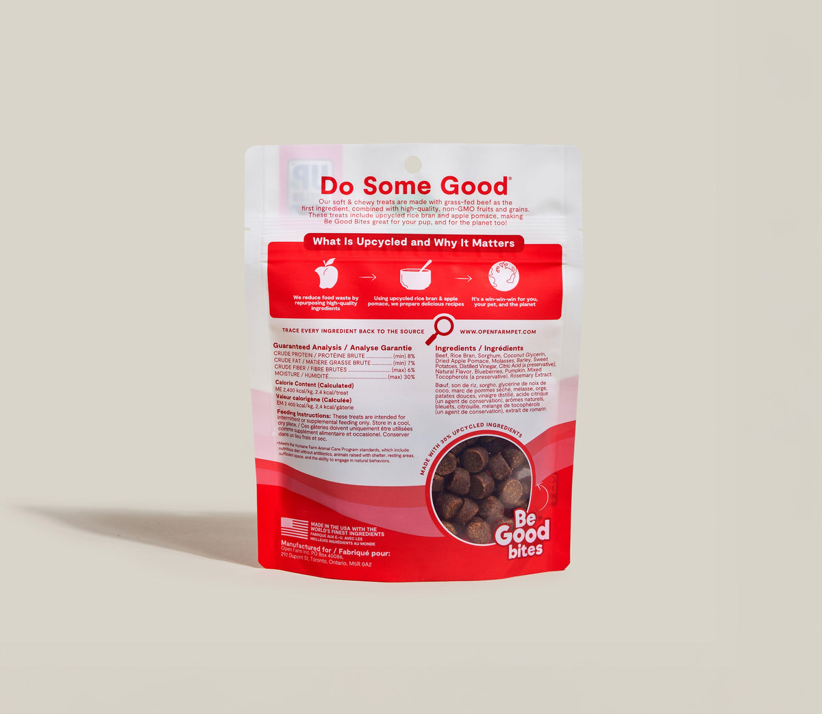 Grass-Fed Beef Soft Training Treats – Non-GMO, Upcycled Dog Bites