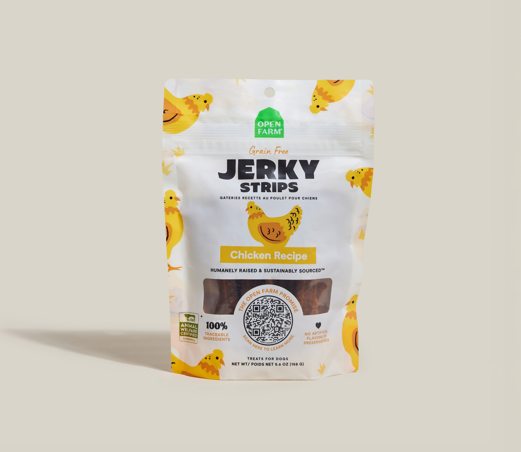 Humanely Raised Chicken Jerky Strips for Dogs – Grain-Free Chewy Rewards