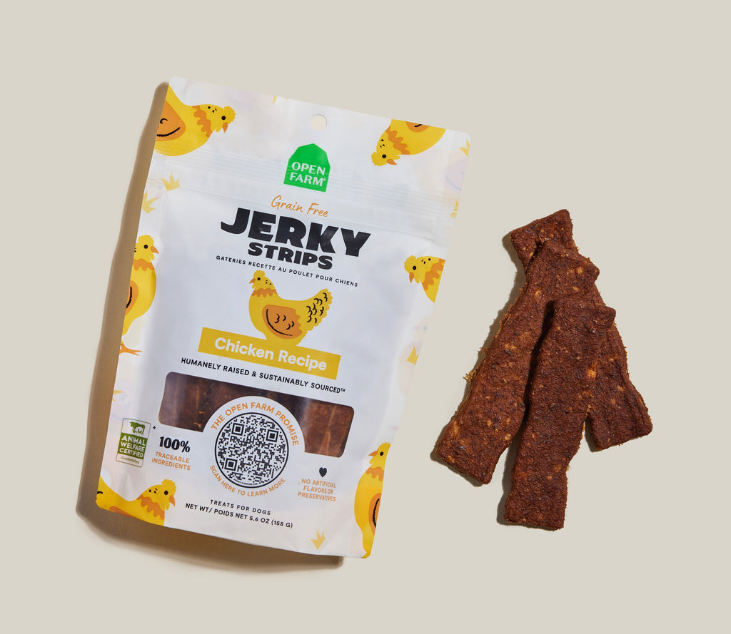 Humanely Raised Chicken Jerky Strips for Dogs – Grain-Free Chewy Rewards